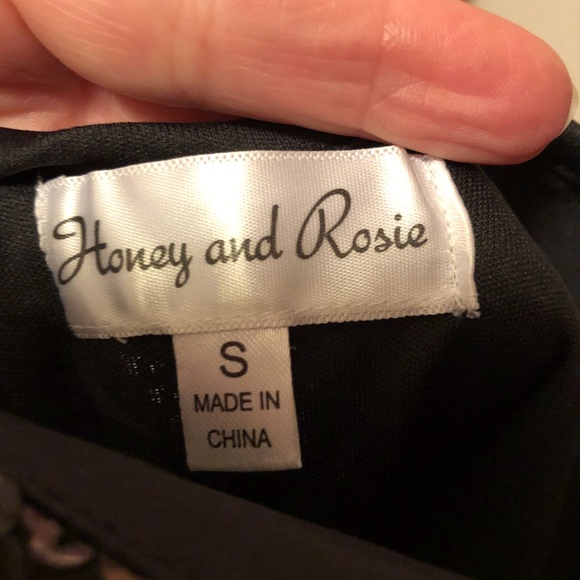 Black and White sequined dress size small - Picture 5 of 7